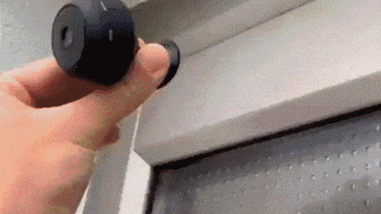 MiniGuard Cam mounted discreetly on shelf